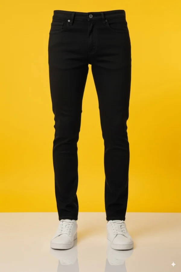 Denim Pant for Men – Premium Jet Black