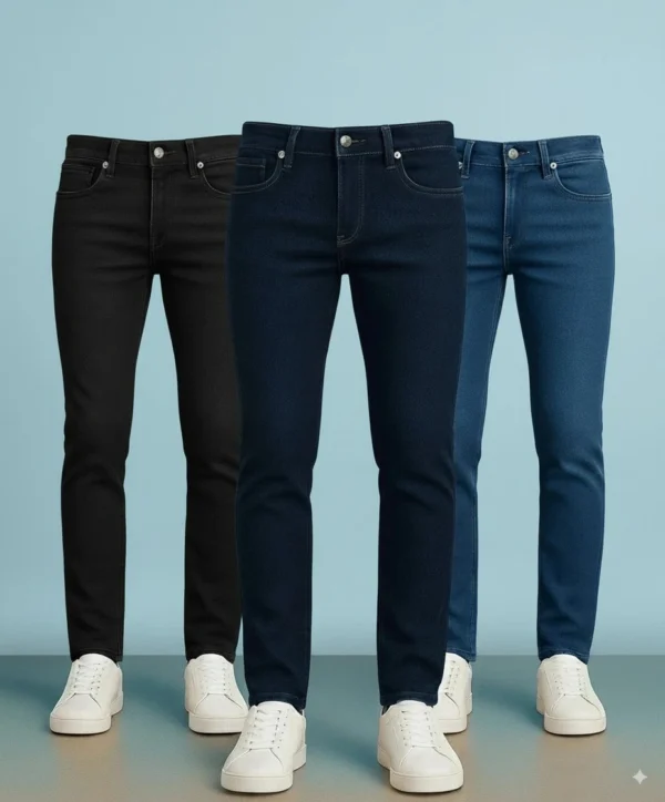 3 in 1 Denim Pant Combo- 2