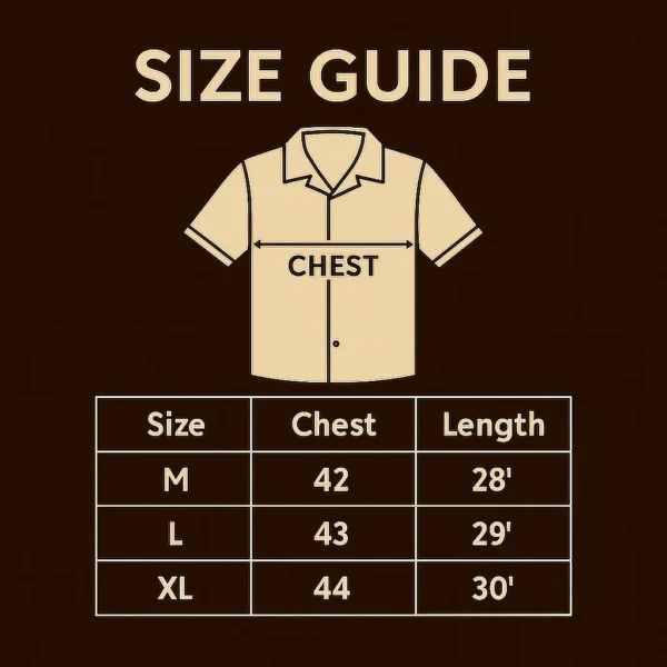 Premium Cuban Collar Half Shirt – Pattern Printed on White - Image 4