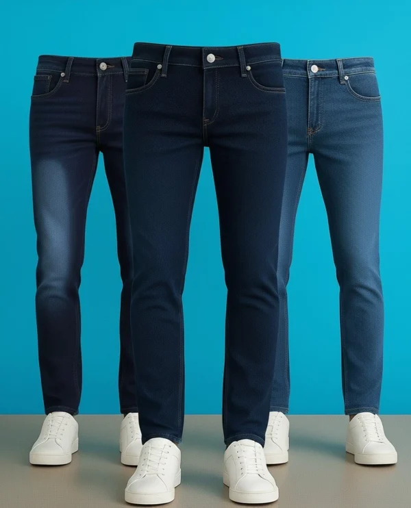 3 in 1 Denim Pant Combo- 1