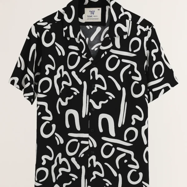 Half Sleeve Cuban Shirt - Image 3