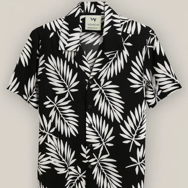 Premium Cuban Collar Half Shirt - Image 3