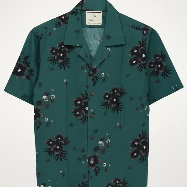 Premium Cuban Collar Half Shirt - Image 3