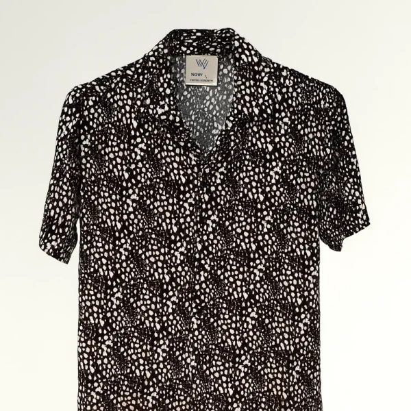Premium Cuban Collar Half Shirt - Image 3