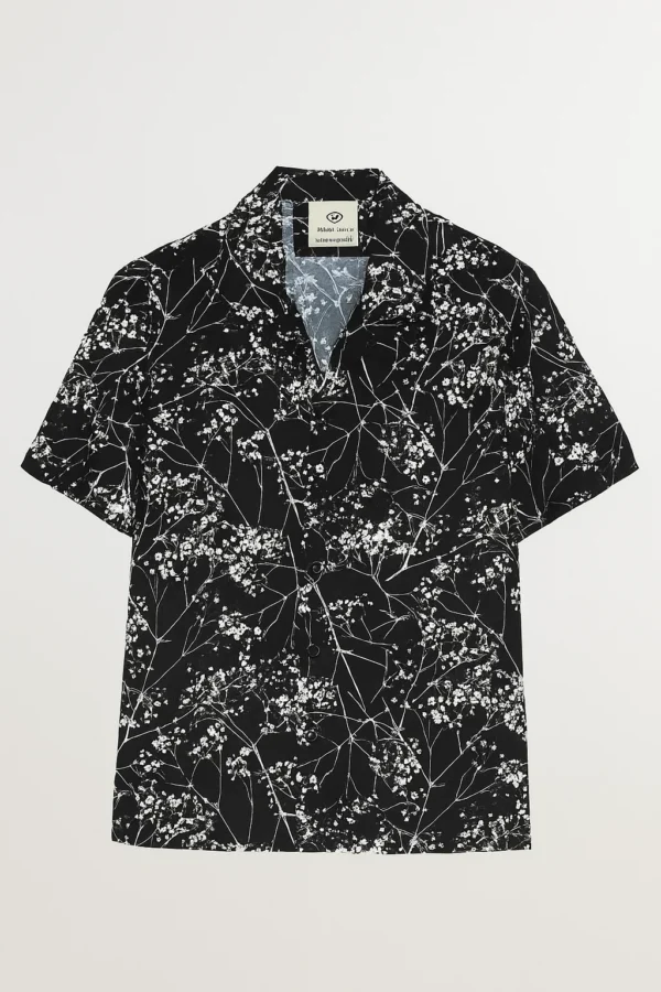 Premium Cuban Collar Half Shirt - Image 3