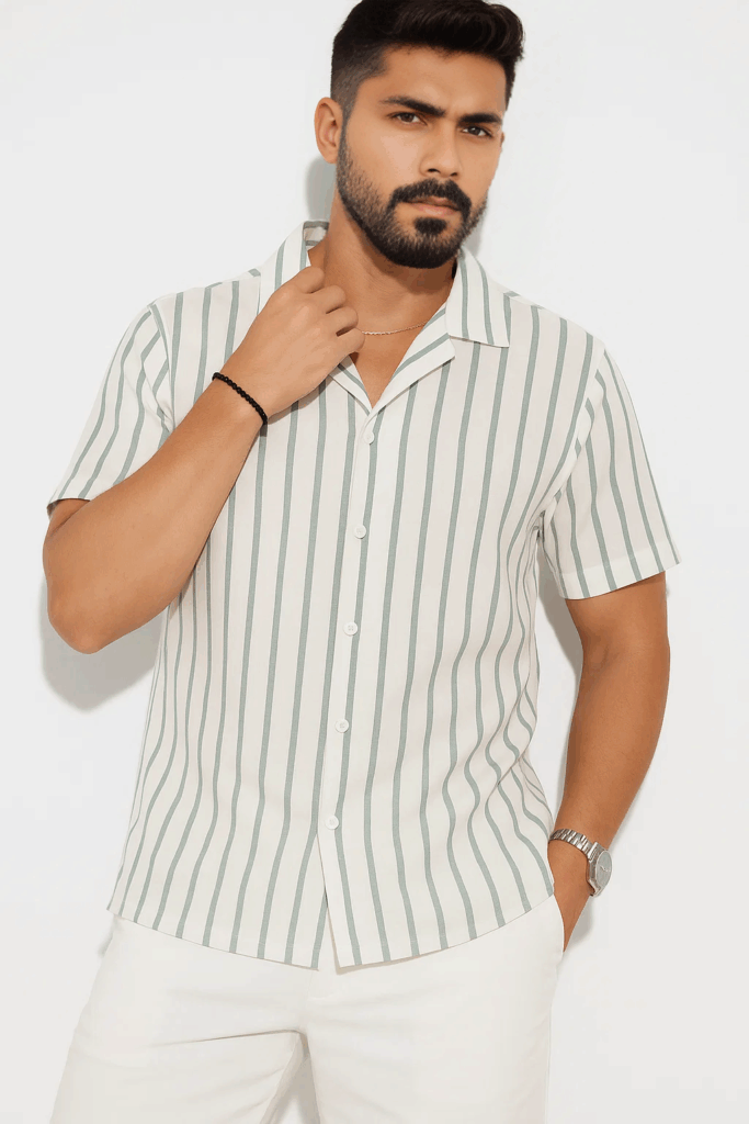 Half Sleeve Cuban Shirt