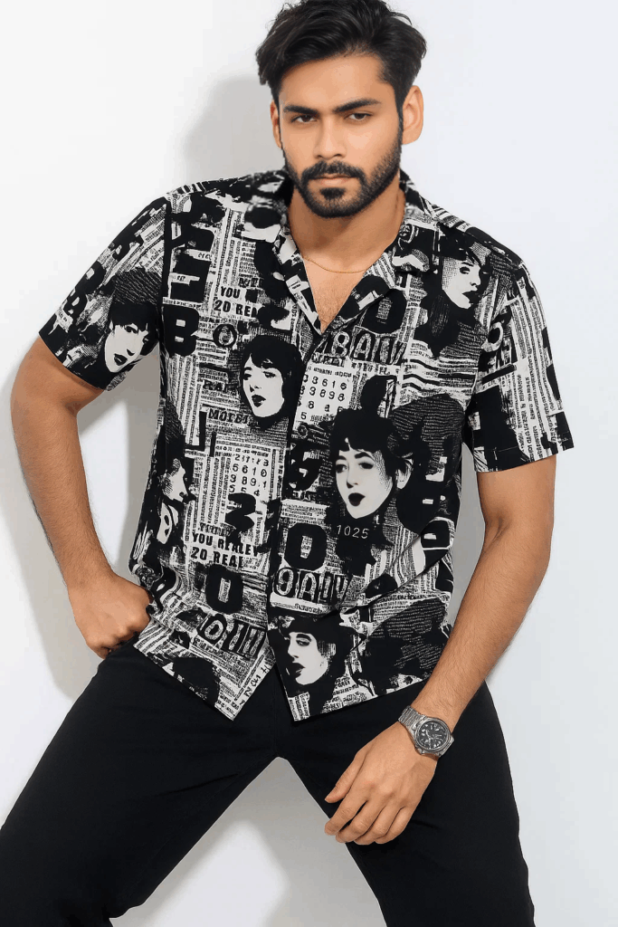 Half Sleeve Cuban Shirt