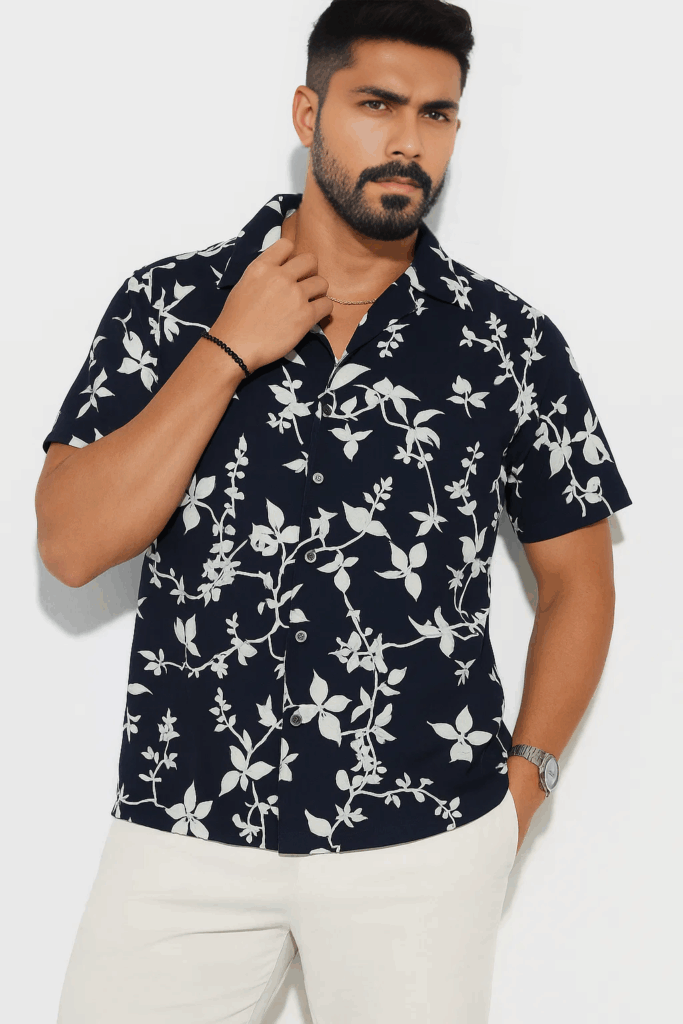Half Sleeve Cuban Shirt