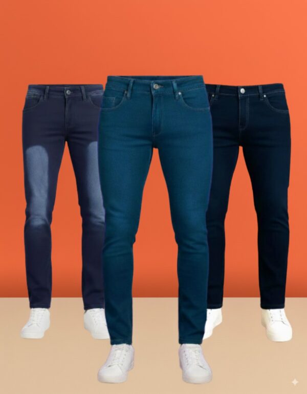 3 in 1 Denim Pant Combo- 8