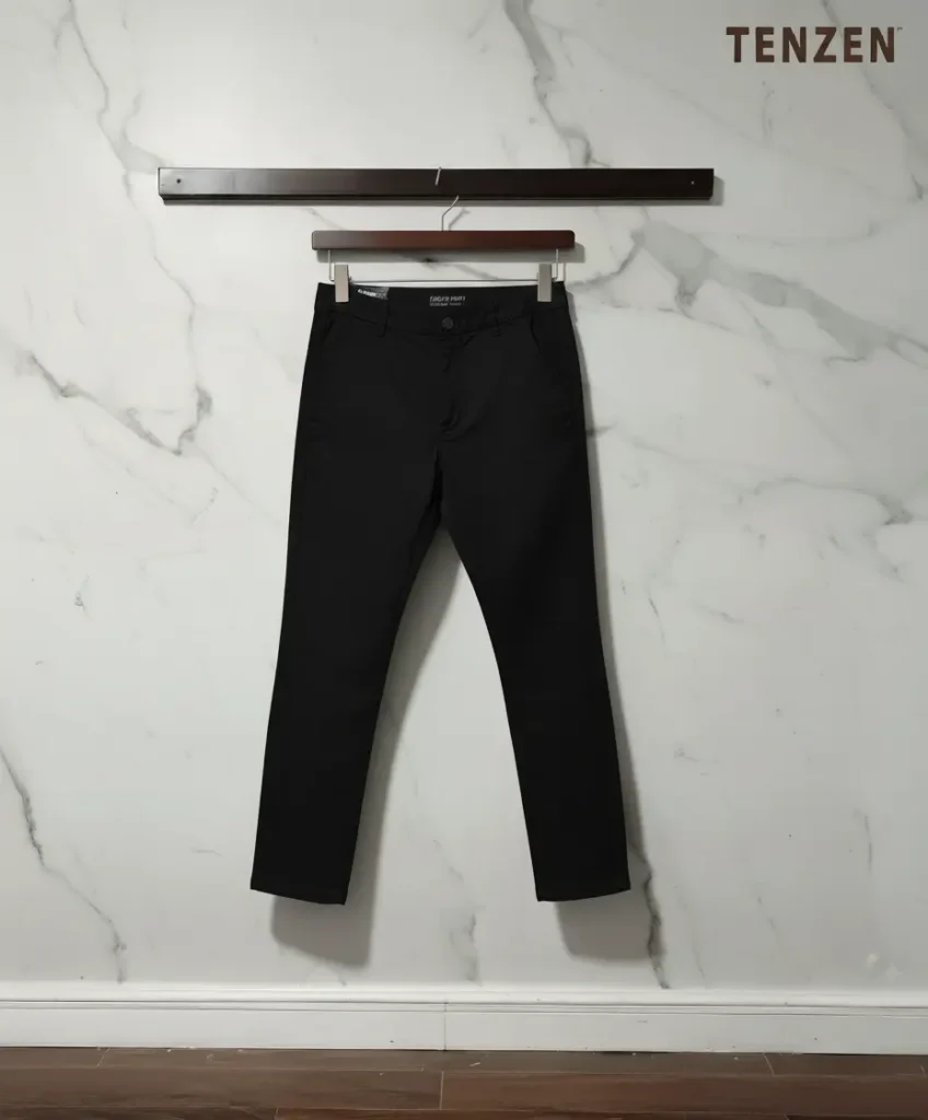 Premium Twill Pant – Black