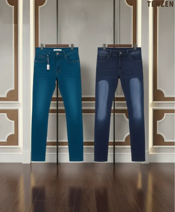 2 in 1 Denim Pant Combo- 1