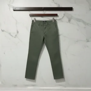 Premium Twill Pant – Olive Green