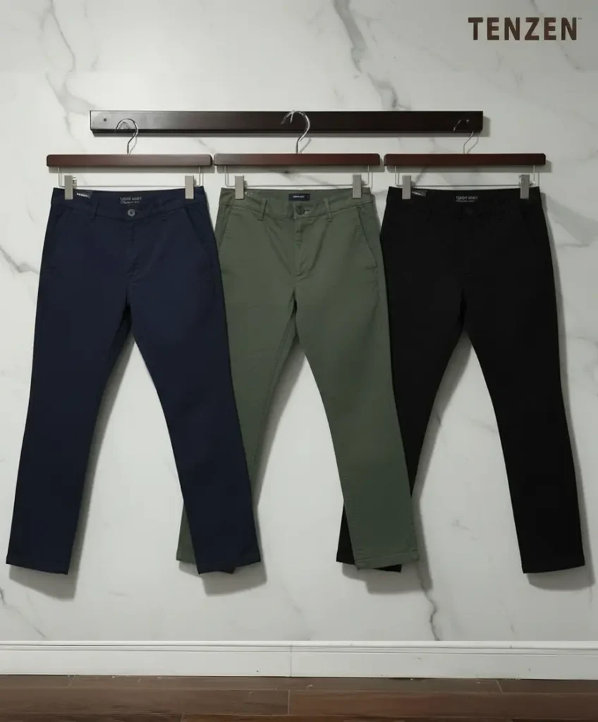 3 in 1 Twill Pant Combo New