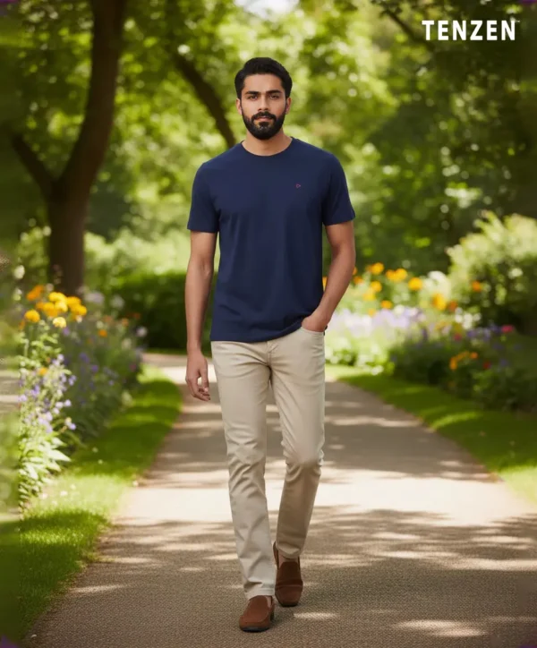 Classic Navy T-Shirt - Image 3