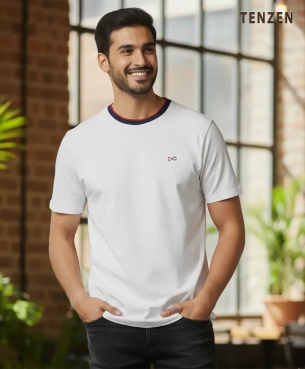 Classic White Men T-Shirt